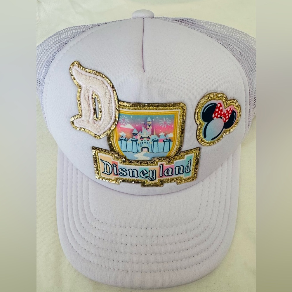 Disney Park X Stoney Clover Ln Disneyland Patchwork Trucker Hat